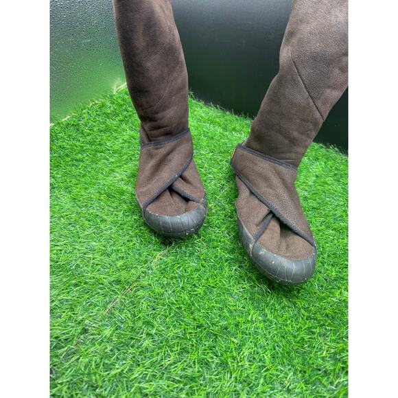 Vibram Sole Suede Boots- Size 8.5/9 (approx) - women - Picture 5 of 9